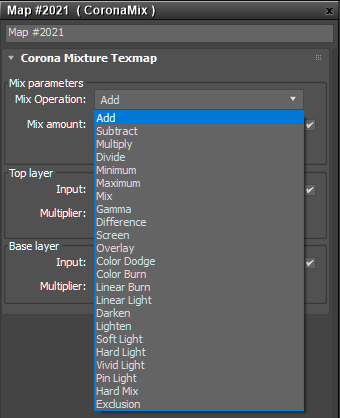 CoronaMix new modes