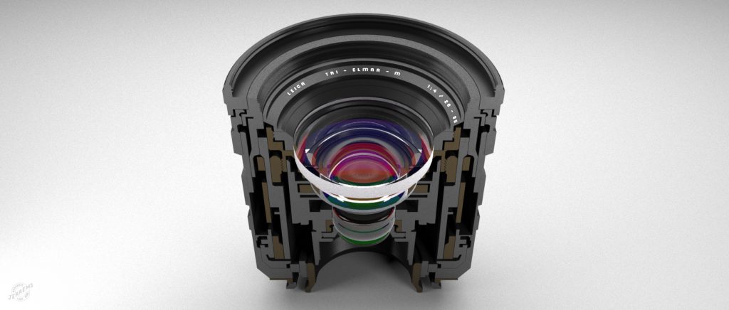 Bengamin Jerrems, Leica lens cutaway