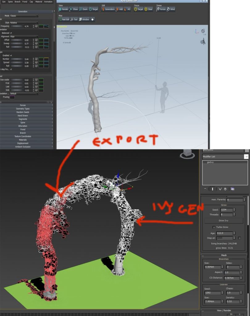 Hobbit House speedtree and ivy gen