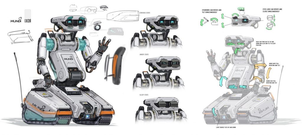 04 IXOR CG Robot Concept