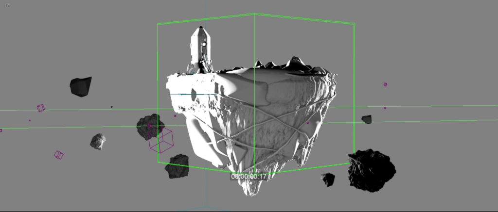 One Day Love, Michael Mizrachi - 3D scene setup