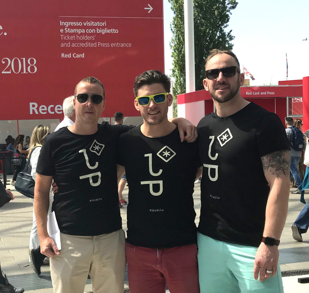 Steve, Rich, and Matt, the directors behind Pikcells