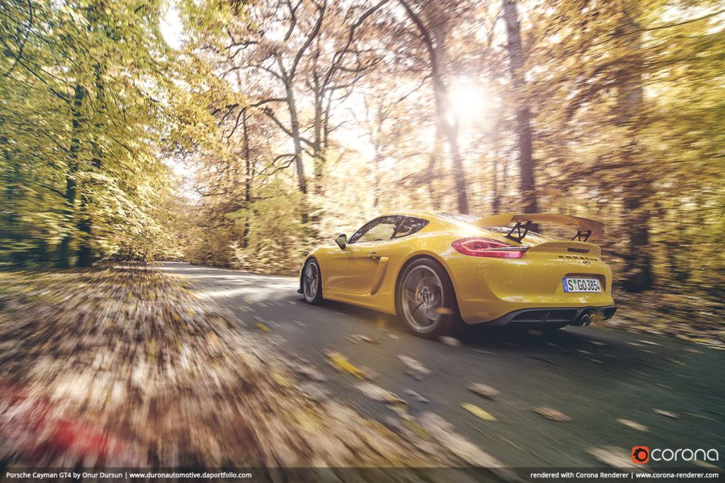 Porsche Cayman GT4 by Onur Dursun 02