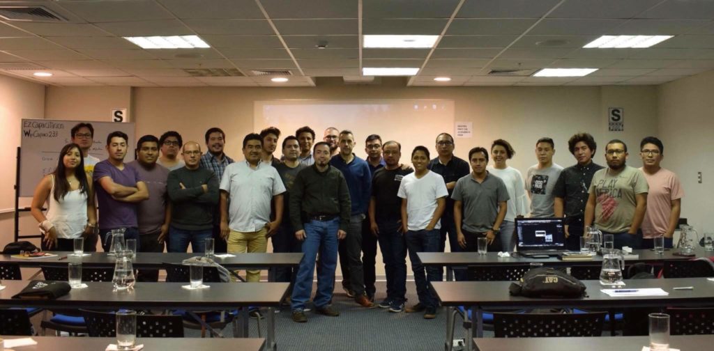 Ivan Zabalza at the Spanish Corona Workshop in Peru