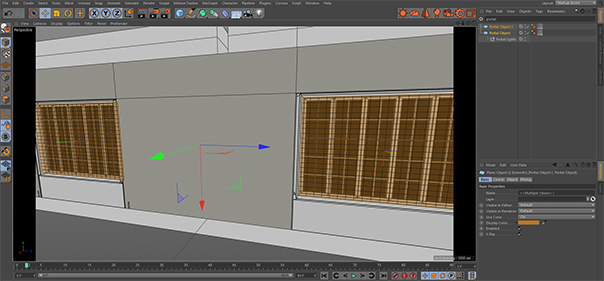 Corona Renderer 3 for Cinema 4D, using portals to reduce noise is easy