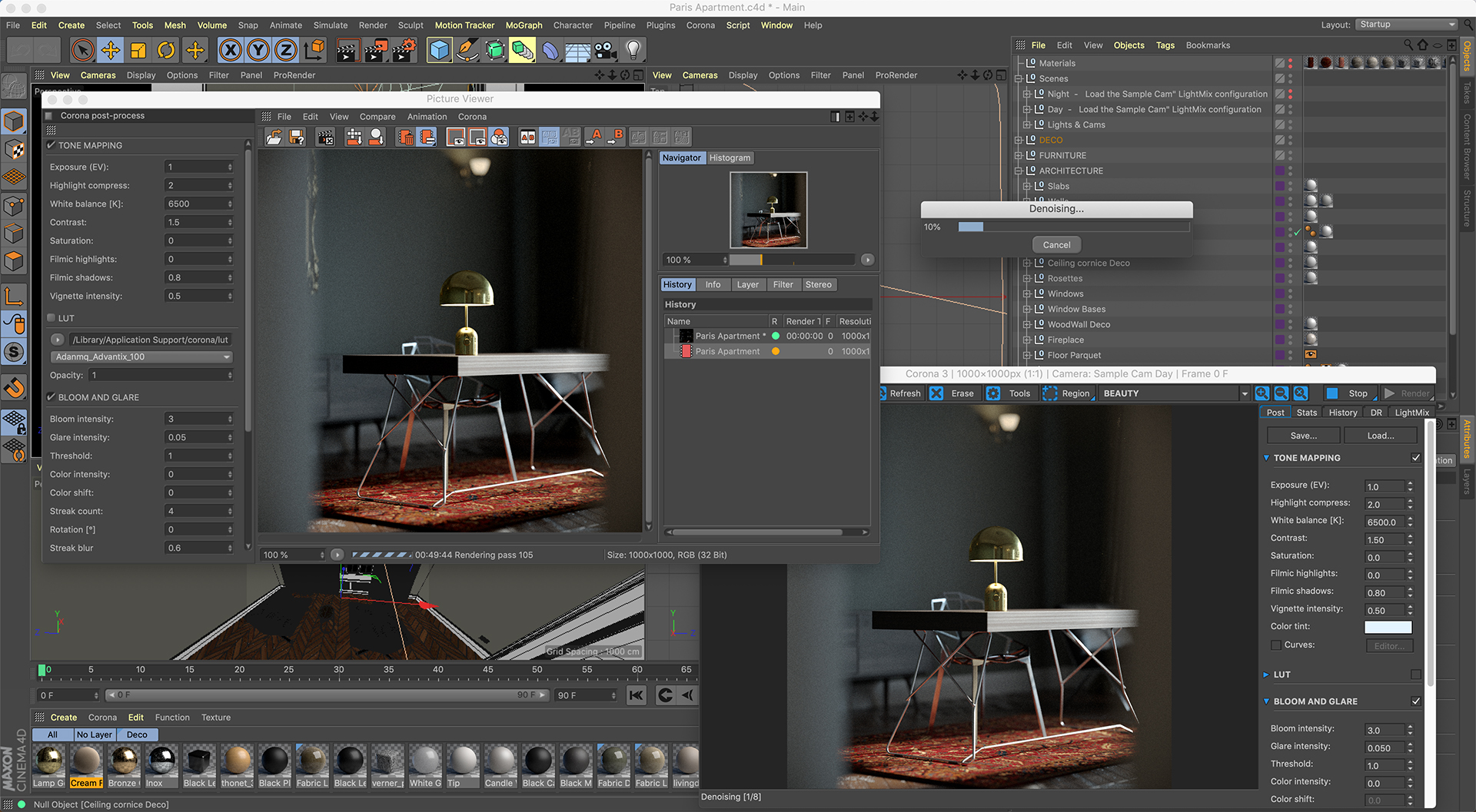 Corona Renderer 3 for Cinema 4D released Chaos Corona