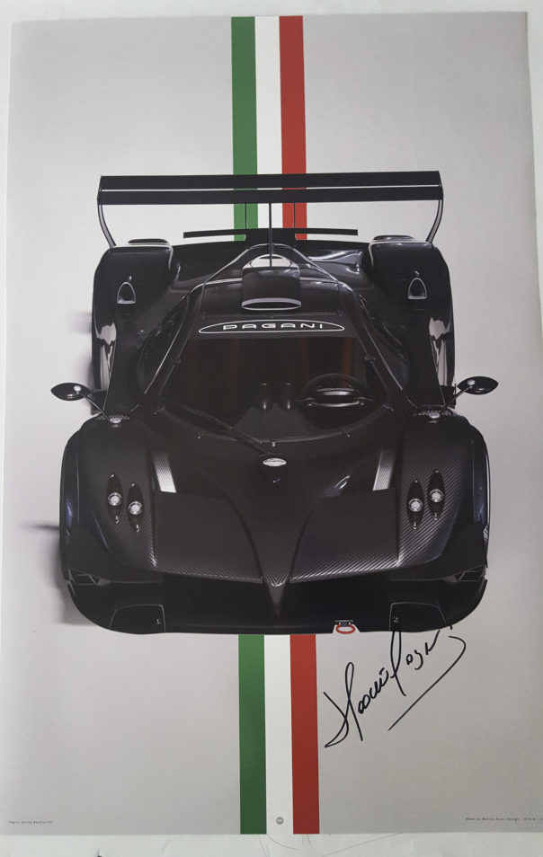 Matteo Rossi, Pagani Zonda Revolución signed by Horacio Pagani; Corona Renderer for Cinema 4D