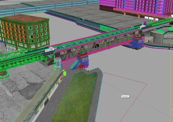 Lê Anh Nhân - Bridges etc. had to be modeled from scratch