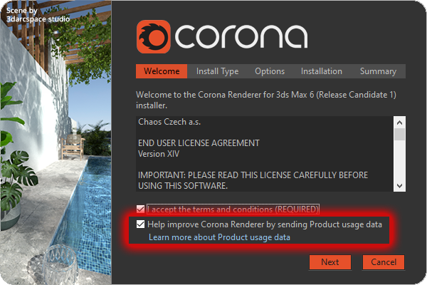 После установки corona render не запускается 3ds max